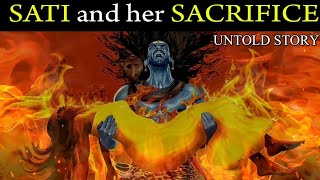 The Story of Sati and her Sacrifice  Devi Sati  Untold story of Shiv and Sati  Epic Mythology [upl. by Ellenoj]