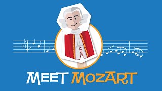 Meet Mozart  Composer Biography for Kids  FREE Worksheet [upl. by Alrad486]