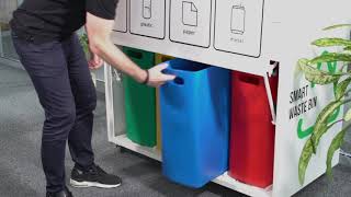 Bine  the smartest waste bin worldwide [upl. by Elyad812]