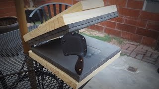 Making a 21 Kydex Press And my first kydex sheath [upl. by Lolanthe365]