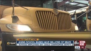 Aging school buses have millions of miles [upl. by Otrebogir]