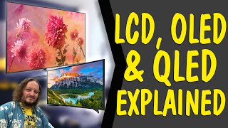 LCD OLED amp QLED explained in 2 MINUTES [upl. by Eirak]