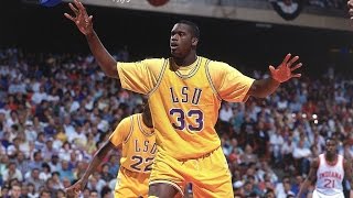 Shaquille ONeal  LSU Highlights [upl. by Amitie]