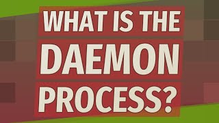 What is the daemon process [upl. by Bryce96]