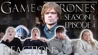 GAME OF THRONES SEASON 1 EPISODE 4 CRIPPLES BASTARDS AND BROKE THINGS REACTION [upl. by Opiak]