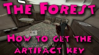 The Forest  How to get the artifact key [upl. by Ymar760]