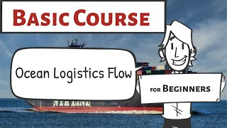 Logistics Flow by Sea Shipment You will clearly understand Cargo and Documents flow of Logistics [upl. by Assirrem]