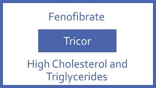 Fenofibrate Pronunciation  Generic Name Brand Name Indication Top 200 Drugs PTCB PTCE NCLEX [upl. by Erfert961]