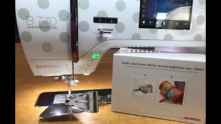 Getting Started with your BERNINA Binder Attachment 88 [upl. by Cirdnek]