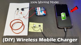 How to make Wireless Mobile Charger [upl. by Melissa]