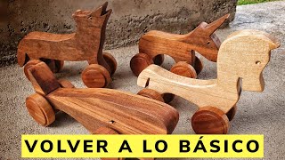 Cómo Hacer Juguetes De Madera FÁCIL [upl. by Garibull918]