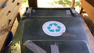 Recycling bin lid repair [upl. by Sauder]