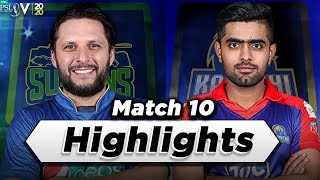 Multan Sultans vs Karachi Kings  Full Match Highlights  Match 10  28 Feb  HBL PSL 2020MB1 [upl. by Beuthel]