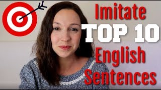 How to Pronounce TOP 10 English Sentences [upl. by Schoof]