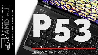 Lenovo Thinkpad P53 Review The 15in Mobile Workstation Powerhouse [upl. by Ibbison341]