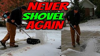 Snow Removal Made Easy I Was SHOCKED [upl. by Dadinirt39]