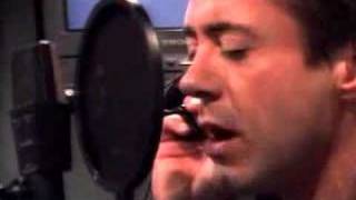 Robert Downey Jr sings quotMan like Mequot [upl. by Nylyram]