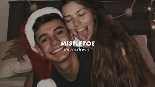 justin bieber mistletoe slowed  reverb [upl. by Erodoeht]