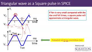 LTspice Tutorials Triangular Waveform in SPICE [upl. by Netfa]