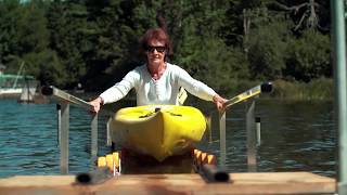 Wood or Aluminum Kayak Ramp Kit DIY  Kayak Launch System [upl. by Maletta]