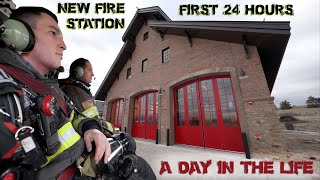 First 24 Hours in a New Fire Station  A Day in the Life [upl. by Annael945]