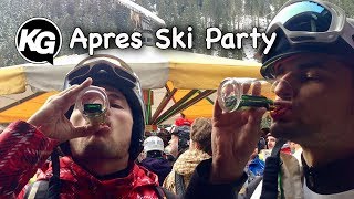 Austria Tyrol Apres Ski Party 13  Stubai Glacier Innsbruck [upl. by Eedyaj]