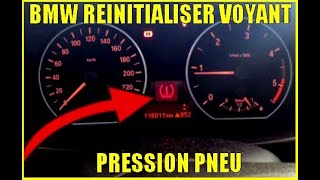 🔵🔵TUTO BMW  Réinitialiser le témoin de pression de pneu 🔵🔵 [upl. by Zashin461]