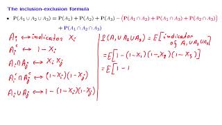 S071 The InclusionExclusion Formula [upl. by Furmark]