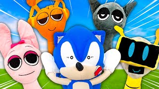 Sonic Meets SPRUNKI  Sonic and Friends [upl. by Yslehc]