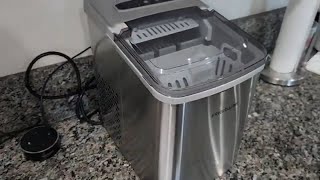 Costco FRIGIDAIRE Compact Ice Maker Review [upl. by Liban487]