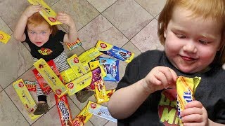 TODDLER vs FOREIGN CANDY 😂 [upl. by Nylevol529]