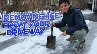 How to Remove Ice From Your Driveway  WITHOUT SALT [upl. by Akienahs337]