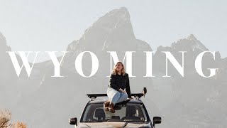 My Solo Trip to Yellowstone amp Grand Teton National Park Wyoming [upl. by Nyral]