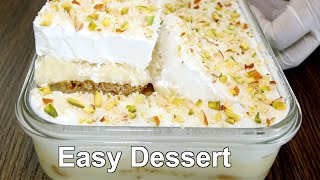 Dessert with 12 Liter Milk  Easy Dessert Recipe [upl. by Hilel]