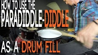 The ParadiddleDiddle Drum Fill Chop EASY [upl. by Aiceila]