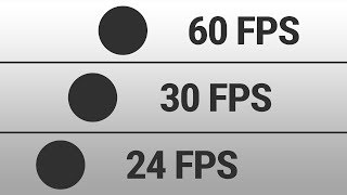 24 FPS vs 30 FPS vs 60 FPS comparison [upl. by Deuno]