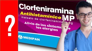 CLORFENIRAMINA para que sirve la Clorfeniramina  Todo Y MAS 💊 Antihistamínicos • Antialérgicos [upl. by Nlyak189]