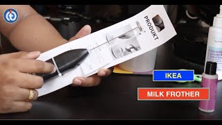 IKEA MILK FROTHER Review amp Battery Installation [upl. by Bellanca]