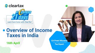 Overview of Income Taxes in India [upl. by Erleena395]