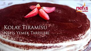 Kolay Tiramisu  Nefis Yemek Tarifleri [upl. by Eixirt]