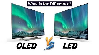 OLED vs LED  What Is The Difference  LED vs OLED  Side By Side Comparison [upl. by Aeiram]