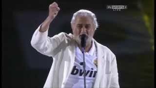 Plácido Domingo  HALA MADRID 1112 League Celebration [upl. by Eda]