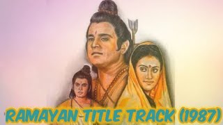 Ramayana Title Track 1987  Mangala Bhavana  Sujita Priyadarshini  Cover Song  Ram Bhajan [upl. by Leela]