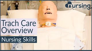 Tracheostomy Trach Care Overview Nursing Skills [upl. by Damon]