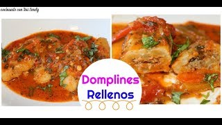 Domplines Dominicano rellenos  Ros Emely [upl. by Heintz]