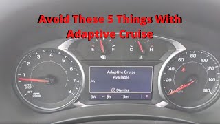 How Adaptive Cruise Control Works How To Use and Things To Avoid [upl. by Lemuelah]