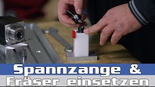 Spannzange Spannmutter Fräser  Sorotec  Portalfräsen amp CNCZubehör [upl. by Hakeber]