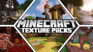 TOP 10 Best Marketplace Texture Packs for Minecraft [upl. by Ahsircal]