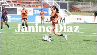 Janine Diaz  Skills Goals amp Assists [upl. by Airdnas812]