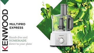 Discover Kenwood MultiPro Express  FDP65 Food Processor White [upl. by Derfniw]